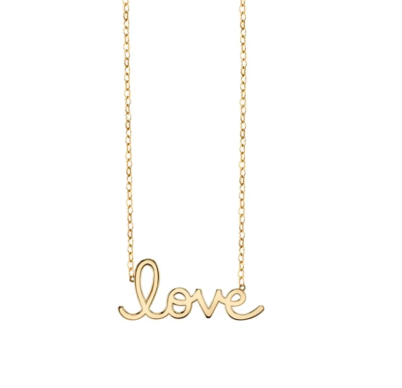 14K GOLD PURE LOVE NECKLACE