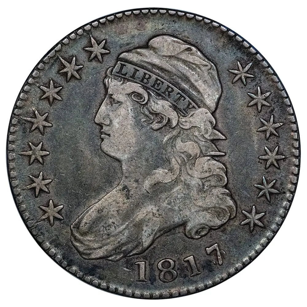 1817/3 Capped Bust Half Dollar - Overton 101a [R2] - Very Fine