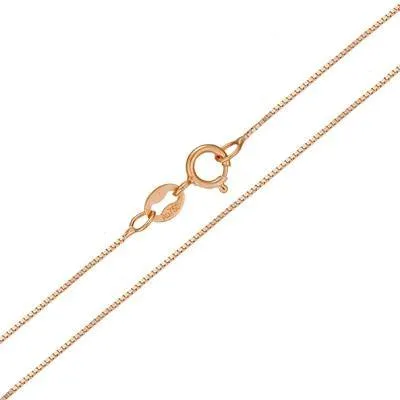 18K Pure Tri-Gold Thin Chain Necklace