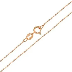 18K Pure Tri-Gold Thin Chain Necklace