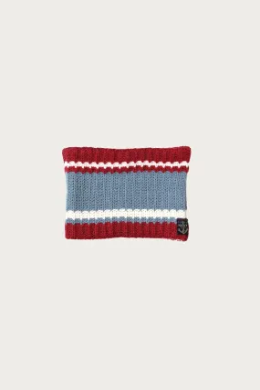 3G Wool Cable Snood - Engine Red