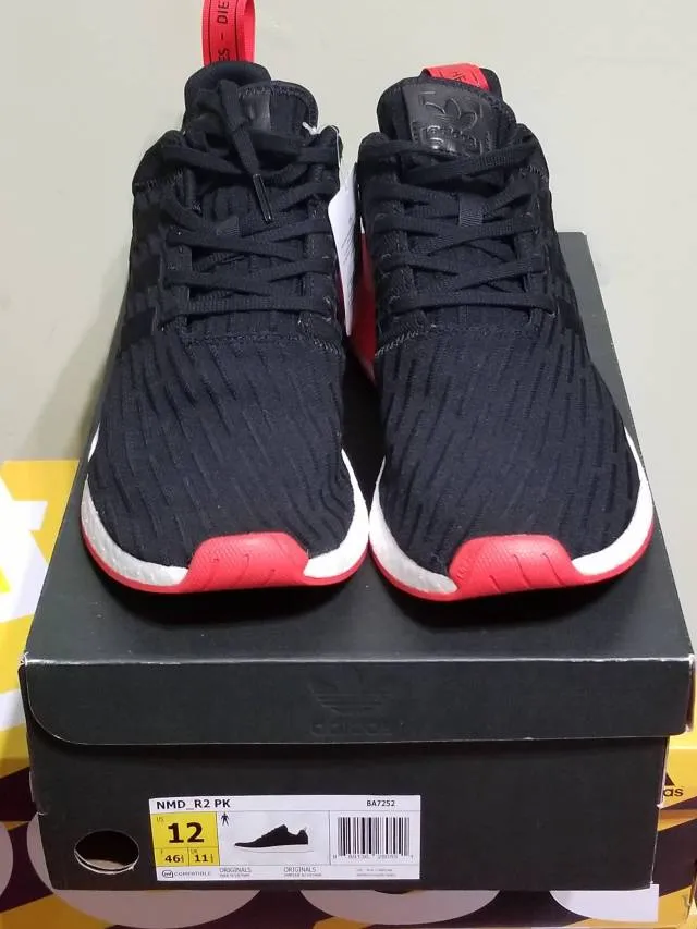 adidas NMD R2 Core Black Red