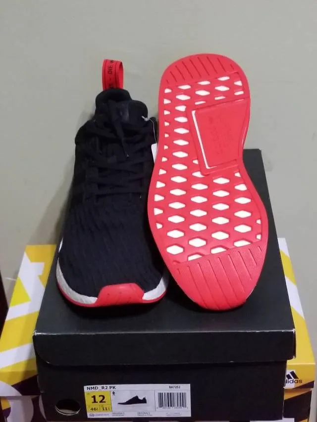 adidas NMD R2 Core Black Red