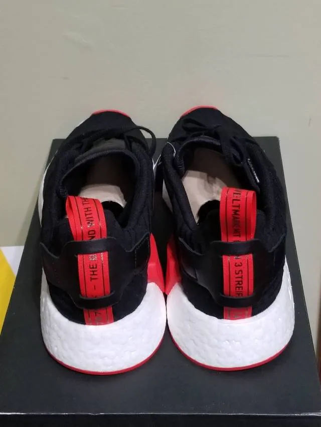 adidas NMD R2 Core Black Red