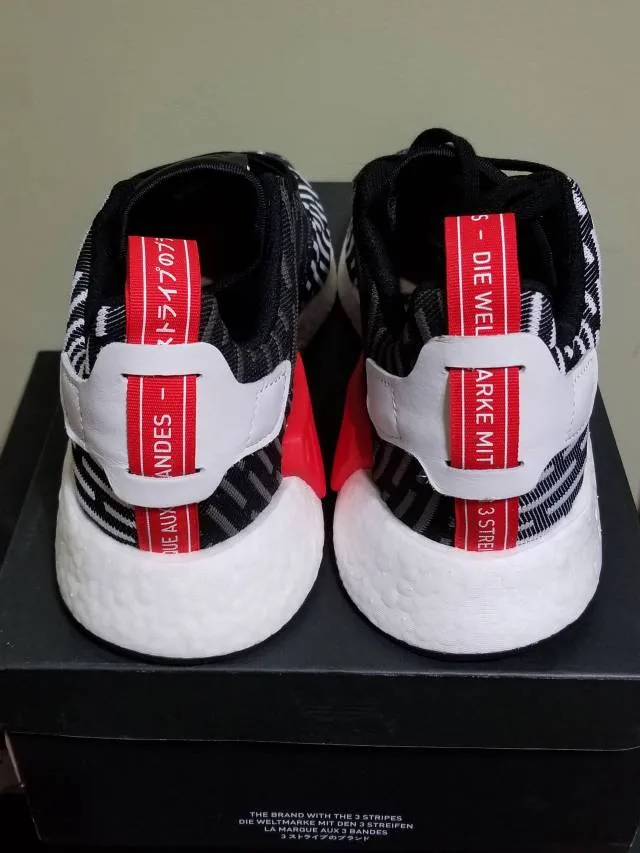 adidas NMD R2 Core Black Running White