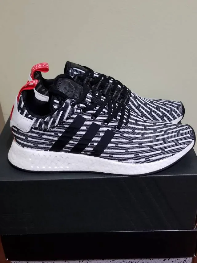 adidas NMD R2 Core Black Running White