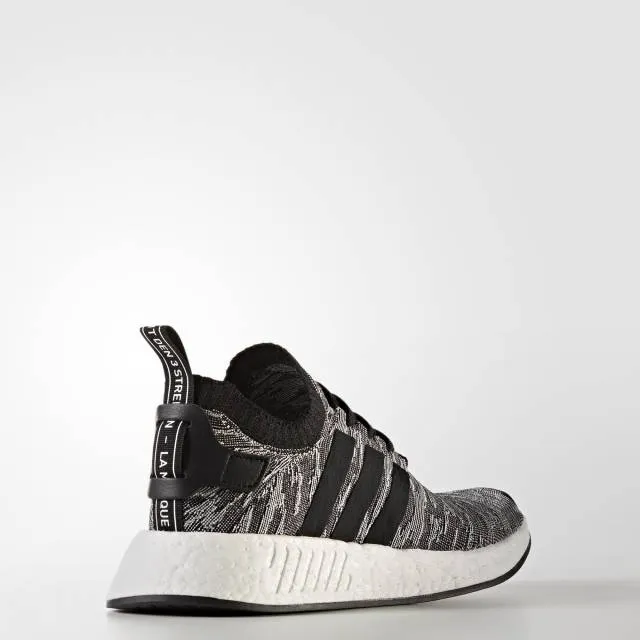 Adidas NMD R2 PK Primeknit Black White BY9409