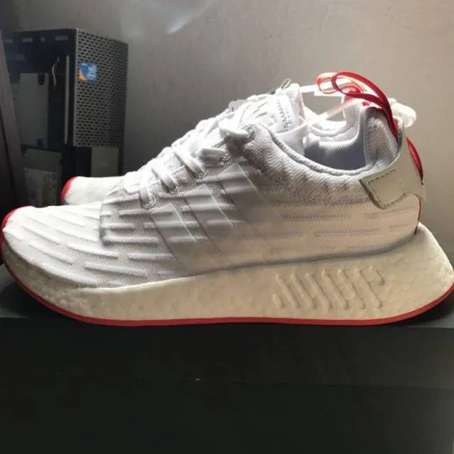 adidas NMD R2 White Red