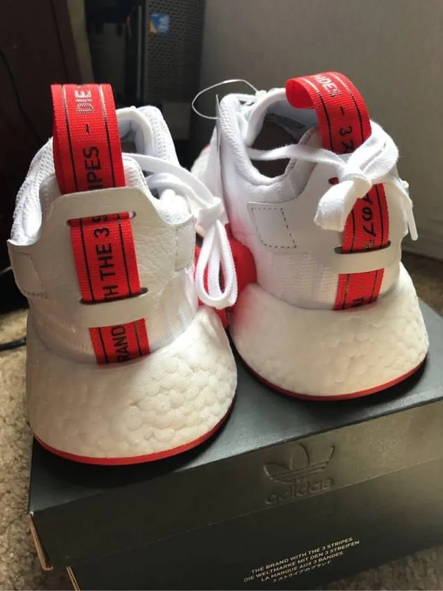 adidas NMD R2 White Red