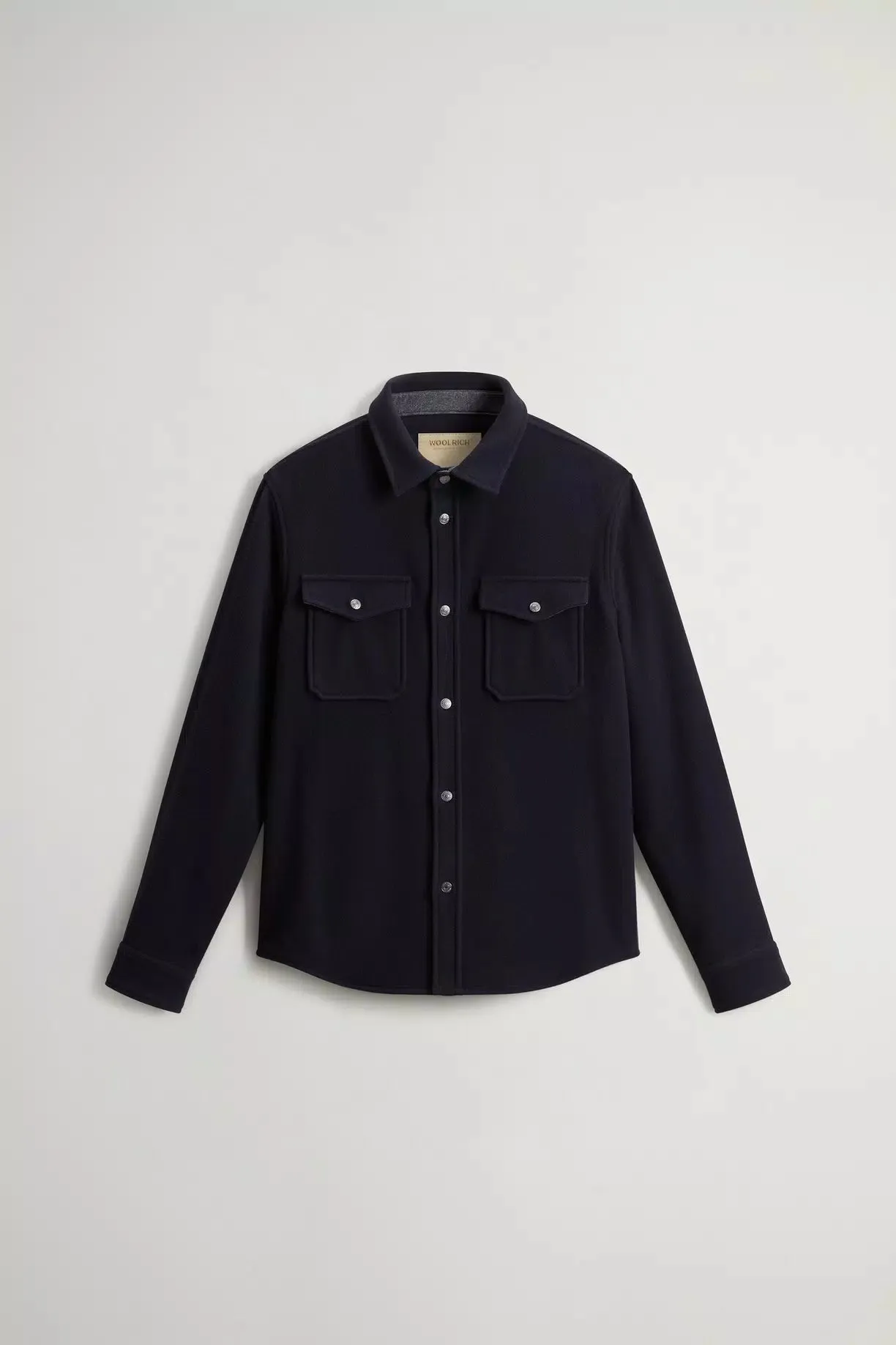 Alaskan Melton Overshirt Melton Blue