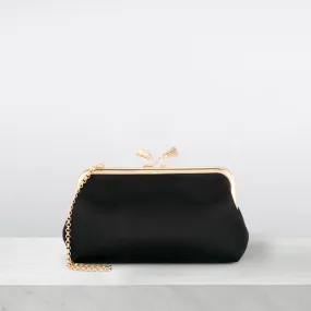 ANYA HINDMARCH Maud Tassel Clutch - Black