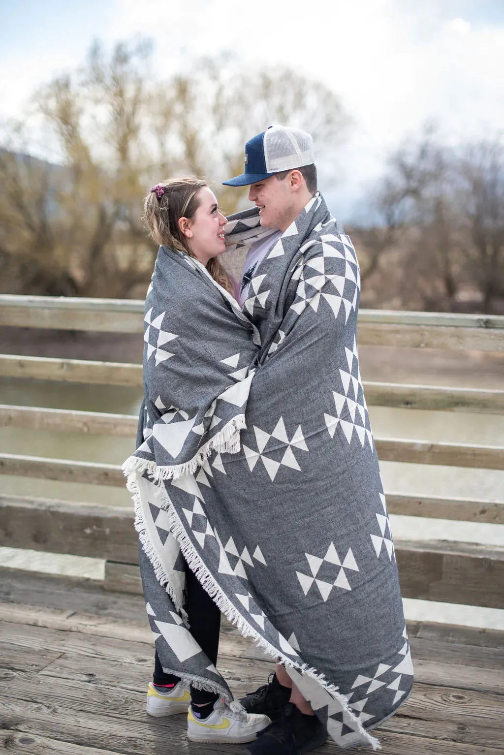 Aztec Throw Blanket - Art of Movement