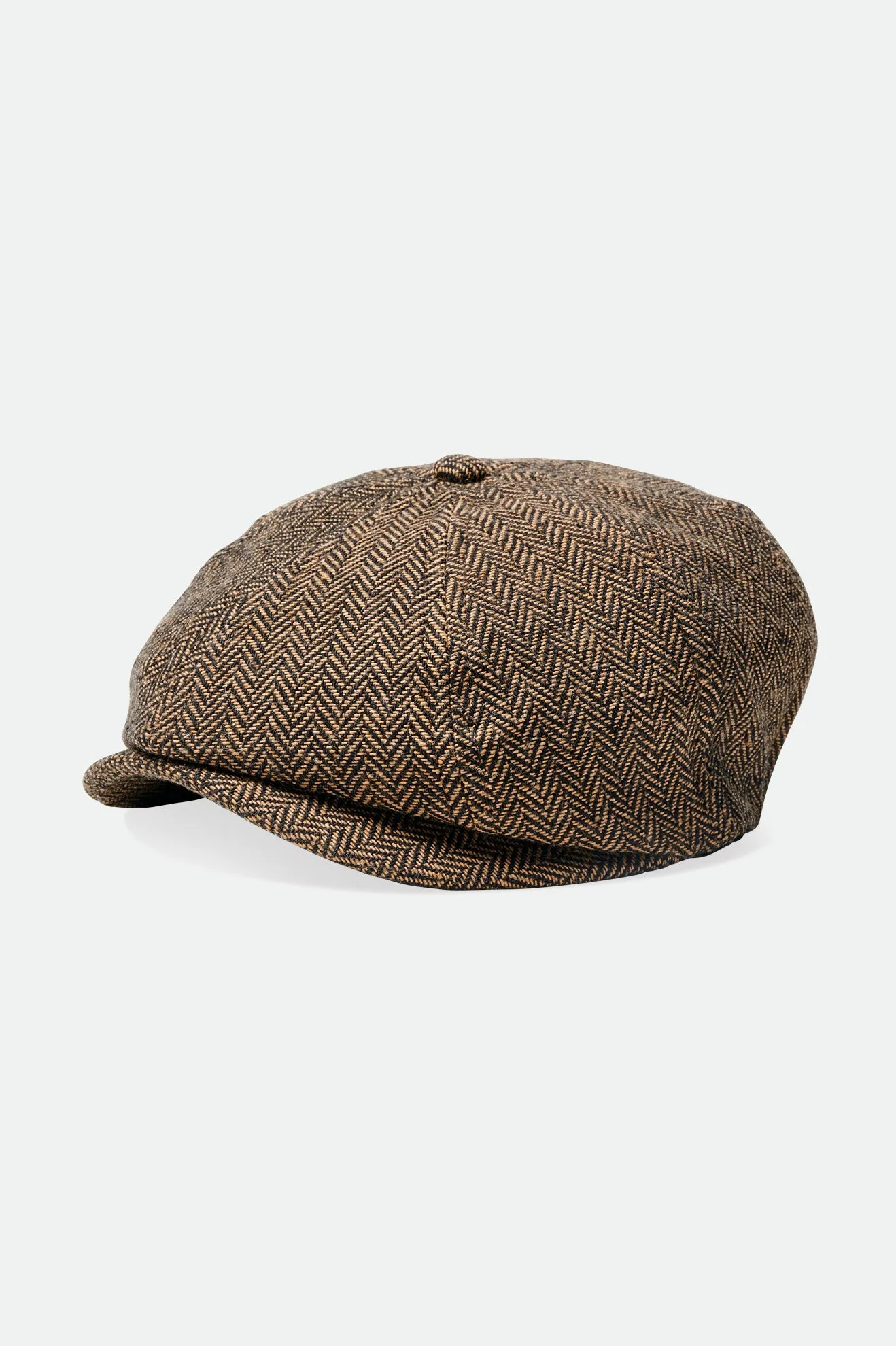 Baby Brood Snap Cap - Brown/Khaki