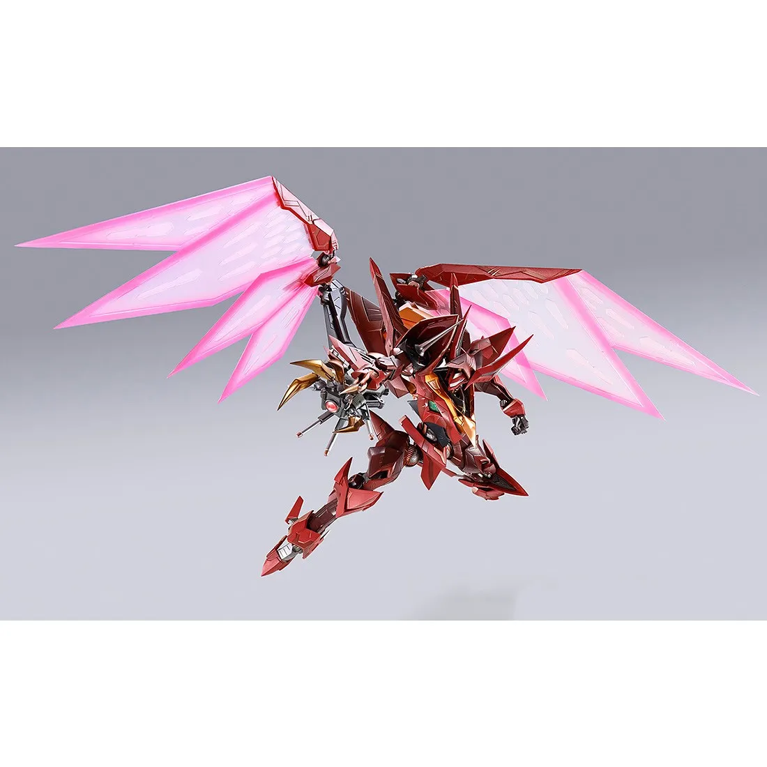 Bandai Metal Build Dragon Scale Code Geass Lelouch Of The Rebellion R2 Guren Type-08 Elements Seiten Figure (red)