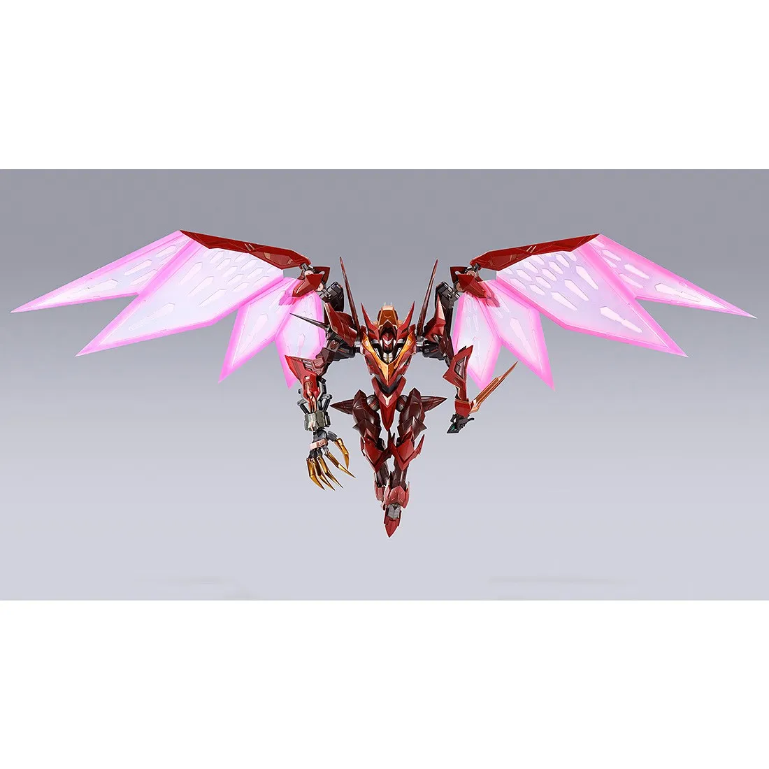 Bandai Metal Build Dragon Scale Code Geass Lelouch Of The Rebellion R2 Guren Type-08 Elements Seiten Figure (red)