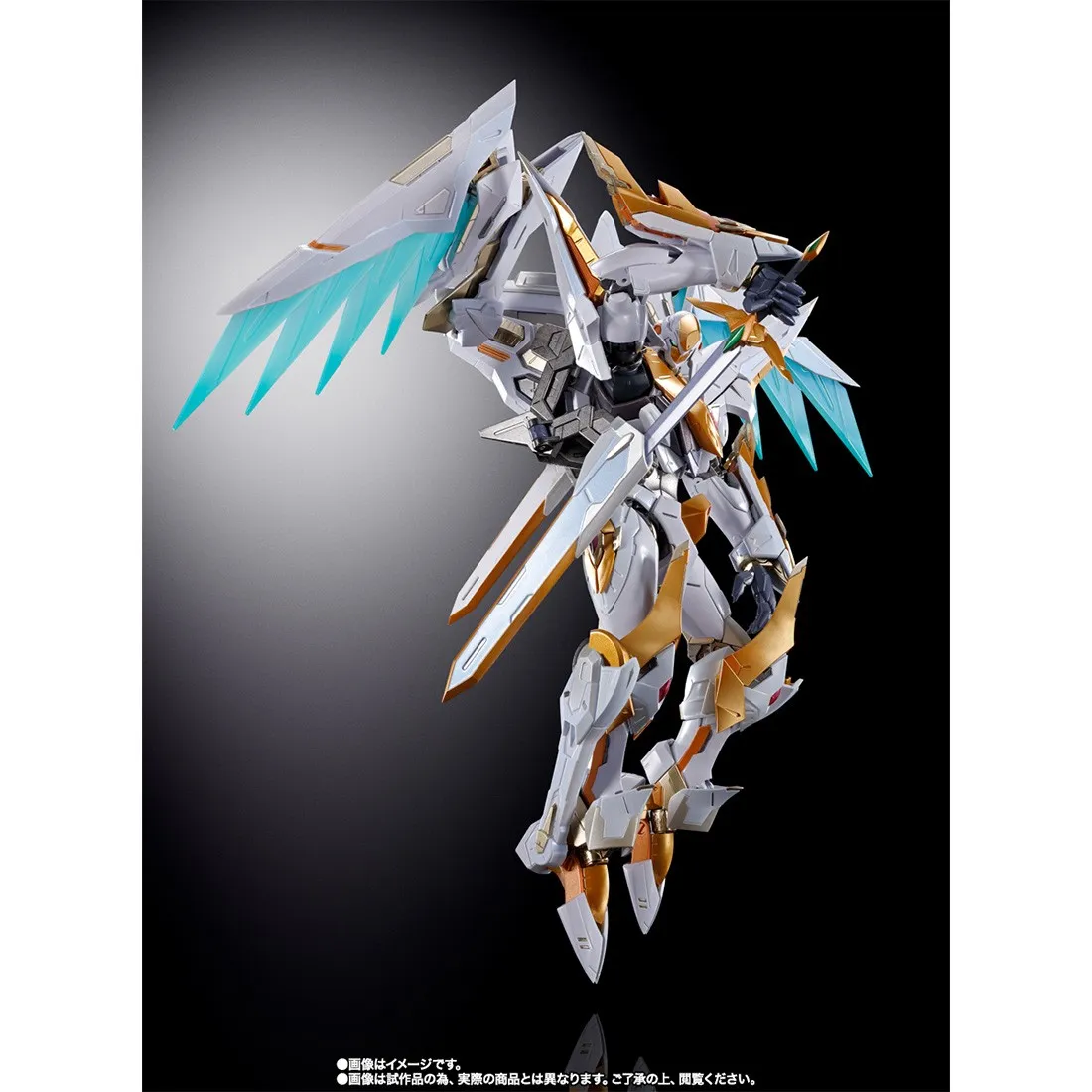 Bandai Metal Build Dragon Scale Code Geass Lelouch Of The Rebellion R2 Lancelot Albion Figure (white)