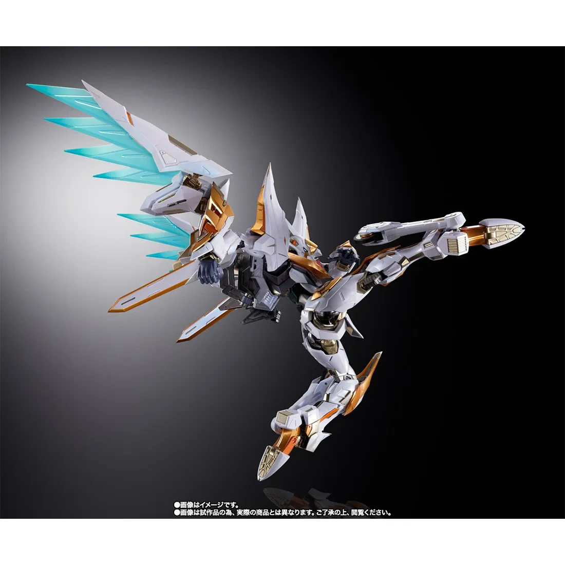 Bandai Metal Build Dragon Scale Code Geass Lelouch Of The Rebellion R2 Lancelot Albion Figure (white)