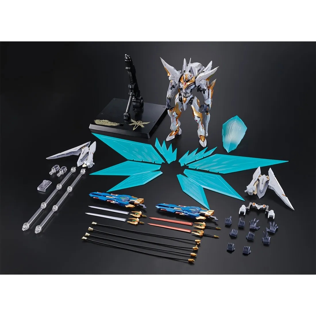 Bandai Metal Build Dragon Scale Code Geass Lelouch Of The Rebellion R2 Lancelot Albion Figure (white)