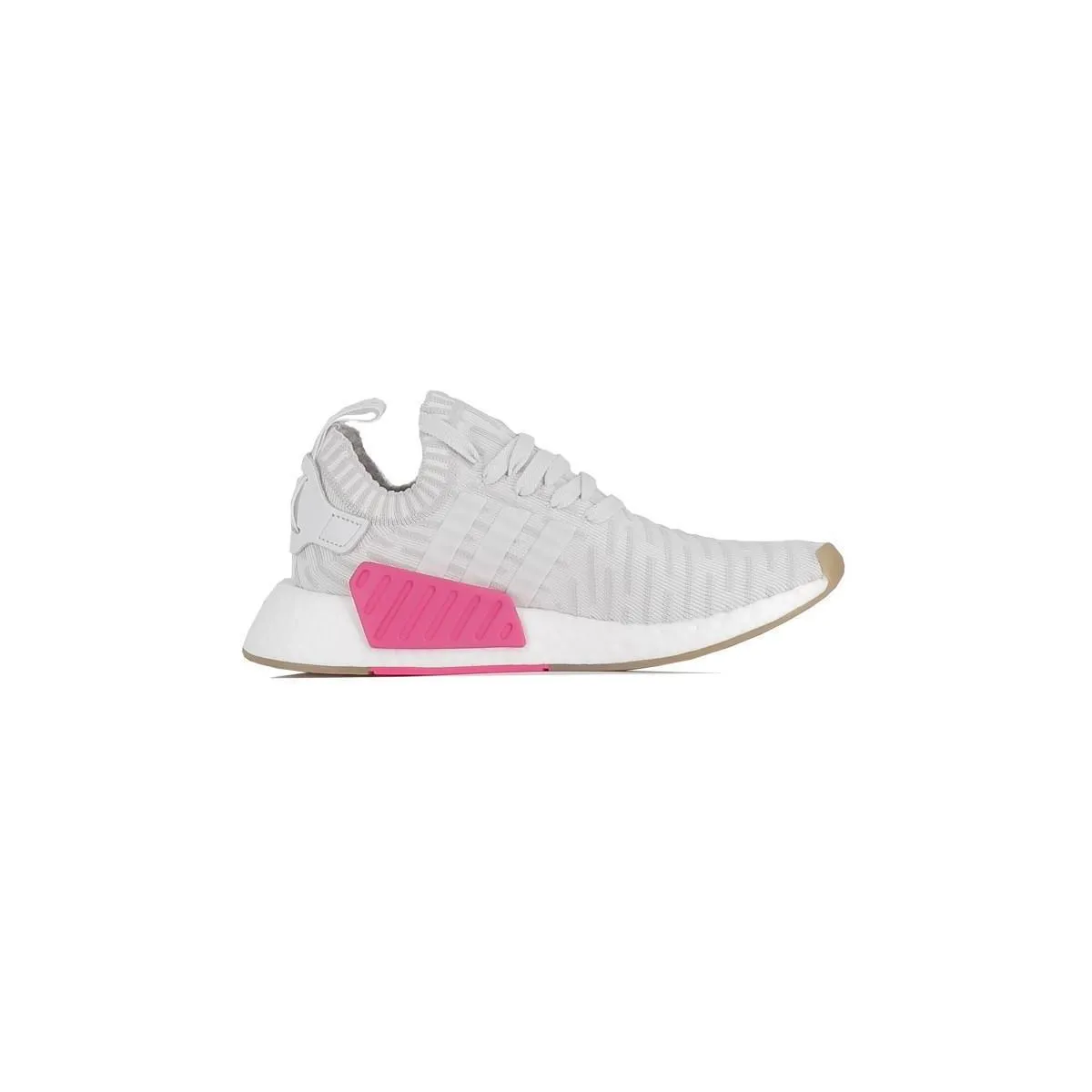 Baskets Originals Nmd R2 Primeknit - Blanc Et Rose - Femme