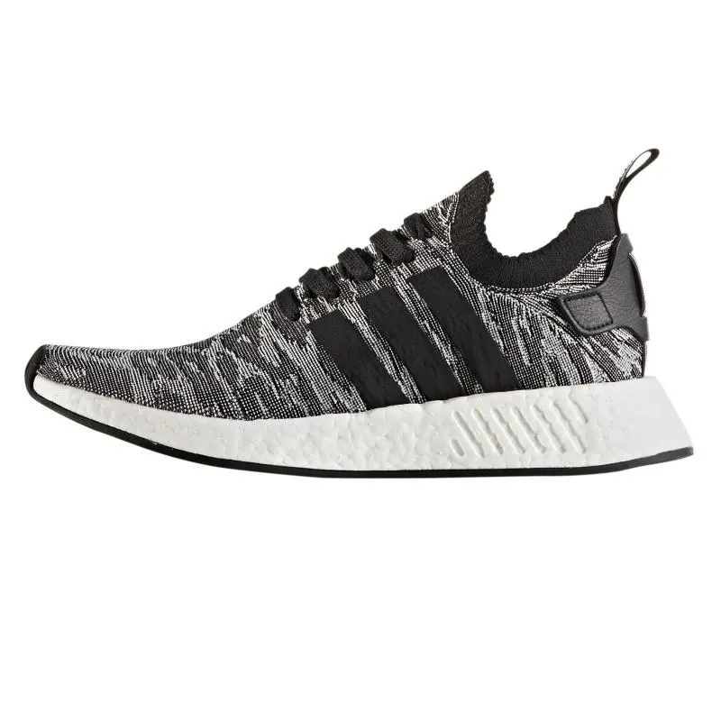 Baskets Originals Nmd R2 Primeknit - Noir Et Blanc - Homme