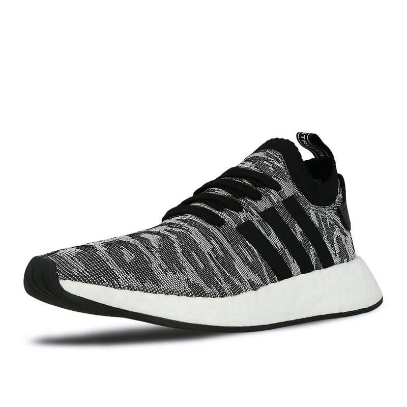 Baskets Originals Nmd R2 Primeknit - Noir Et Blanc - Homme