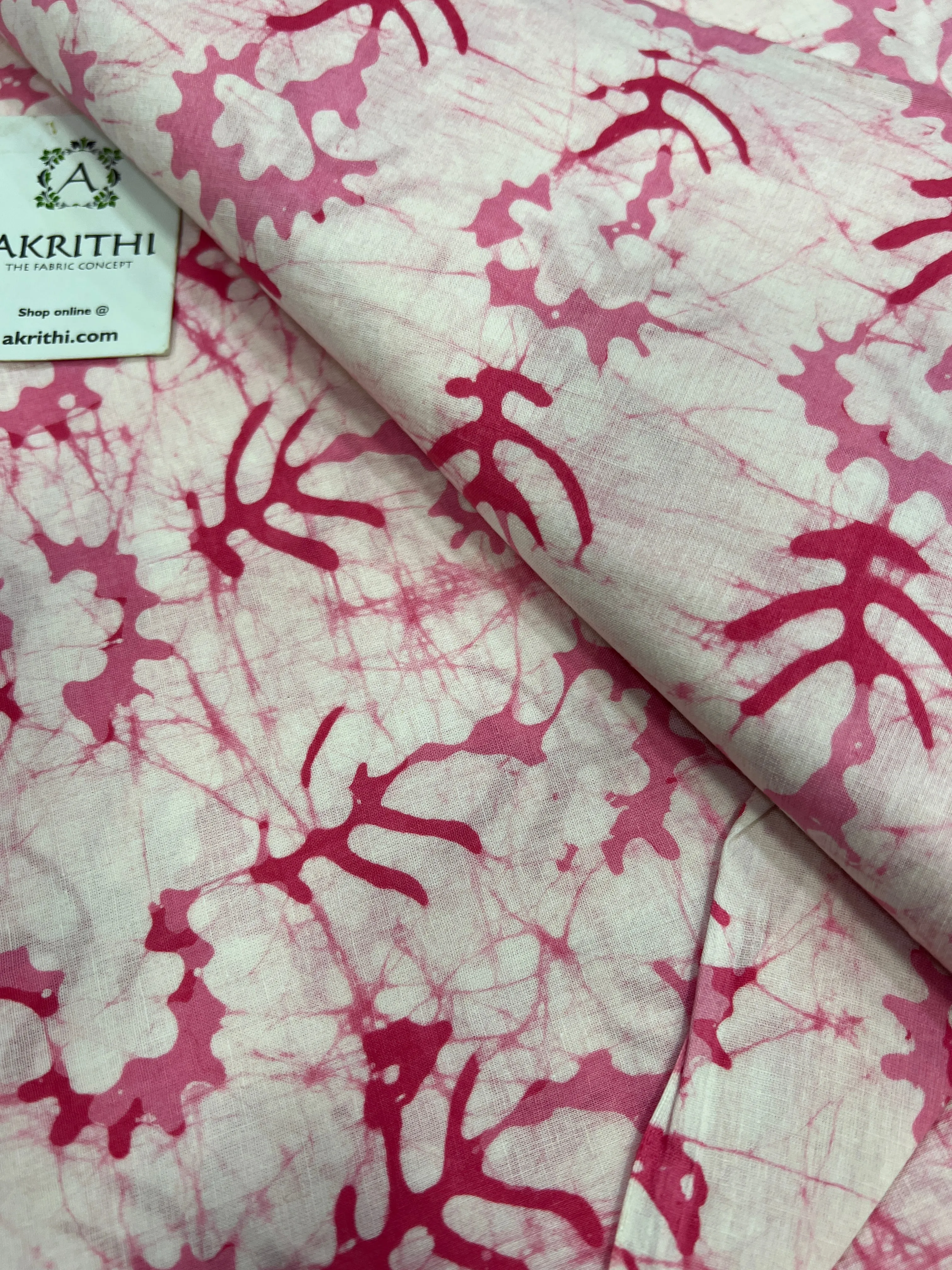 Batik pure cotton fabric