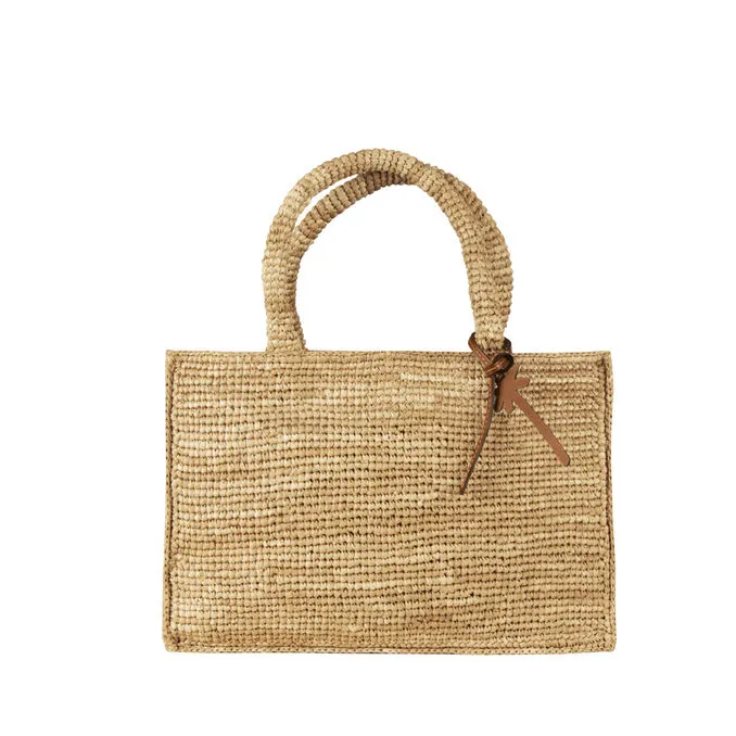 BORSA SUNSET SMALL IN RAFFIA Donna Tan