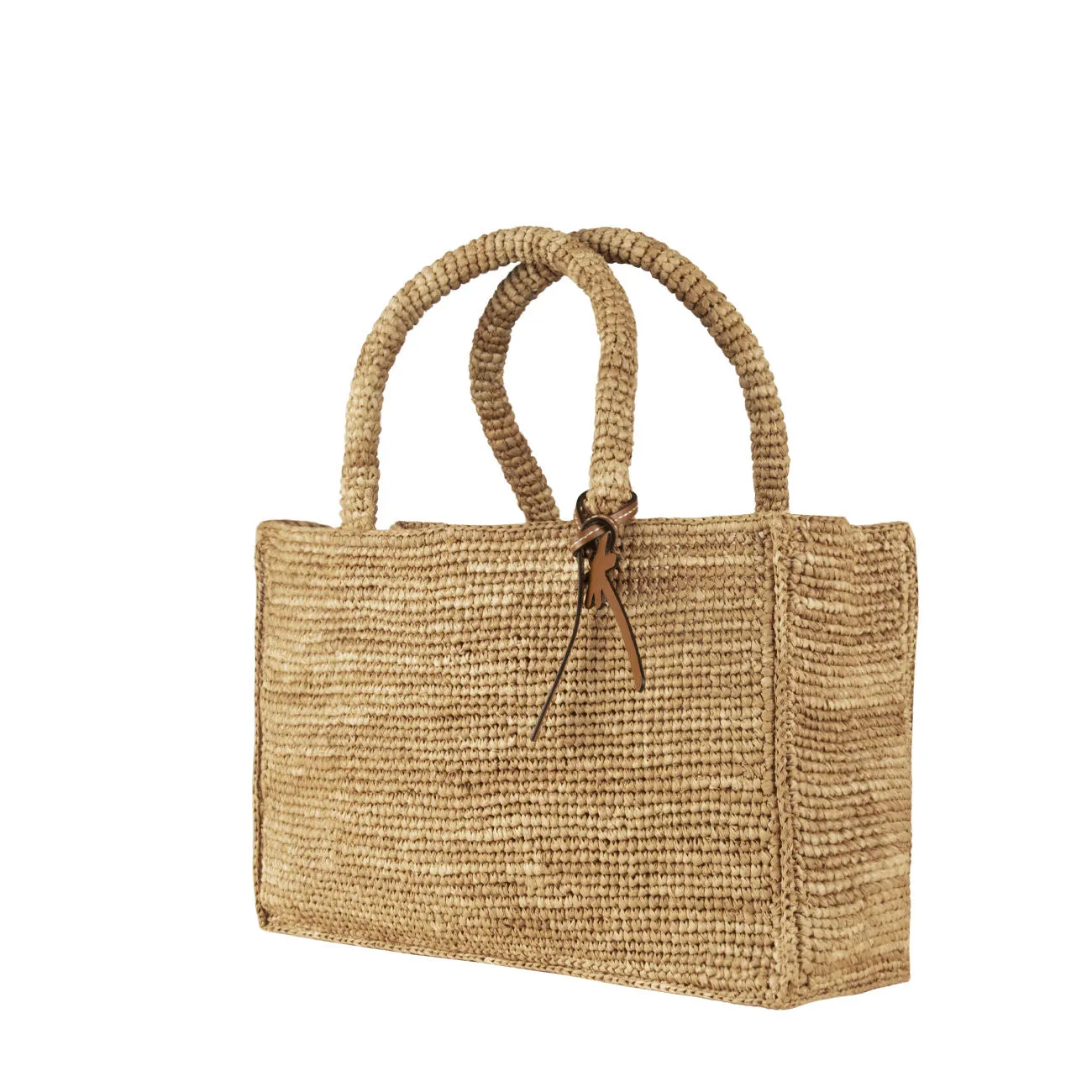 BORSA SUNSET SMALL IN RAFFIA Donna Tan