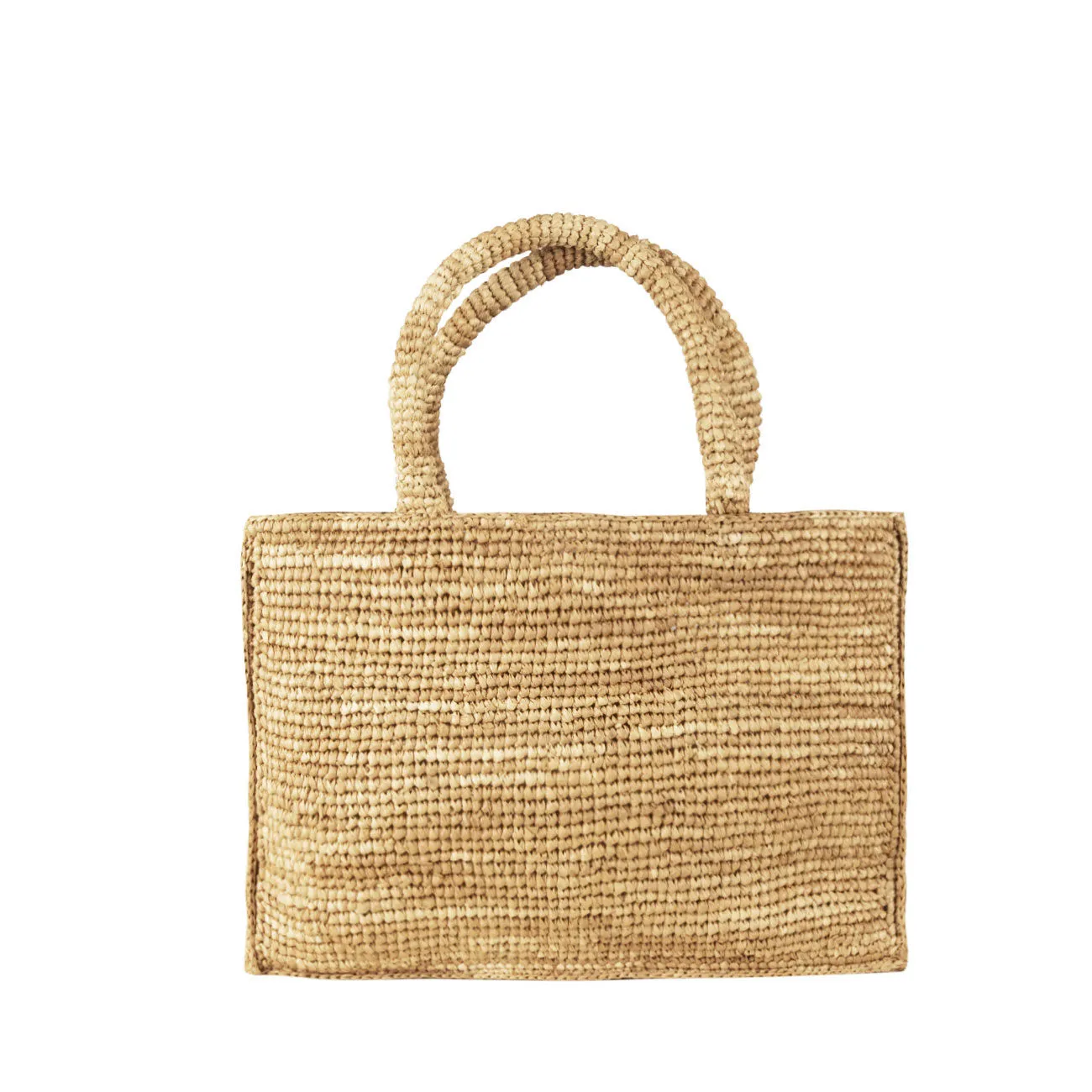 BORSA SUNSET SMALL IN RAFFIA Donna Tan