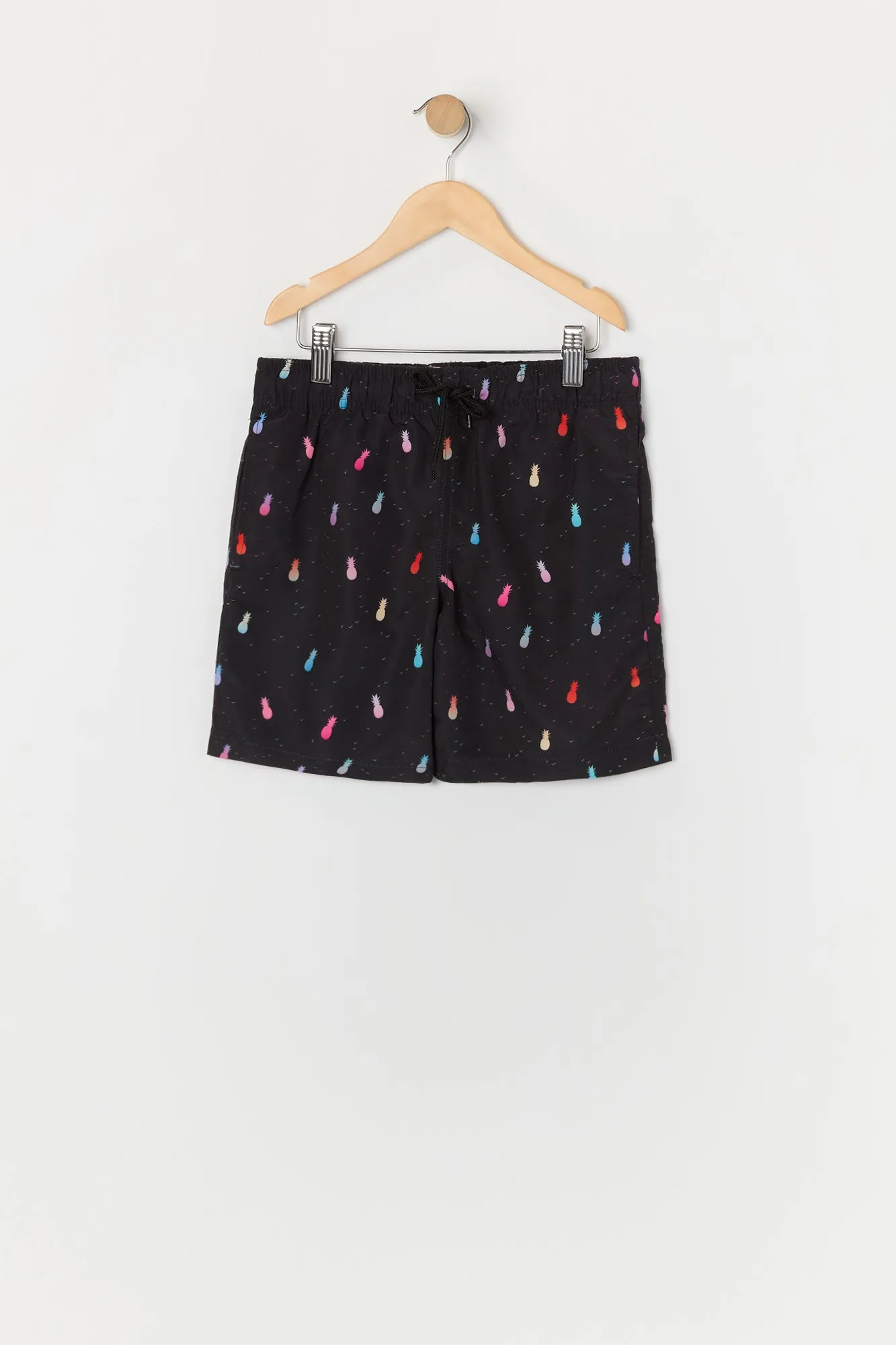 Boys Rainbow Pineapple Ditsy Print Board Short