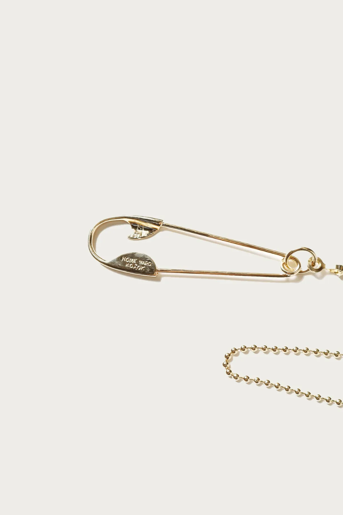 Brass Anchor Snood Chain - Gold