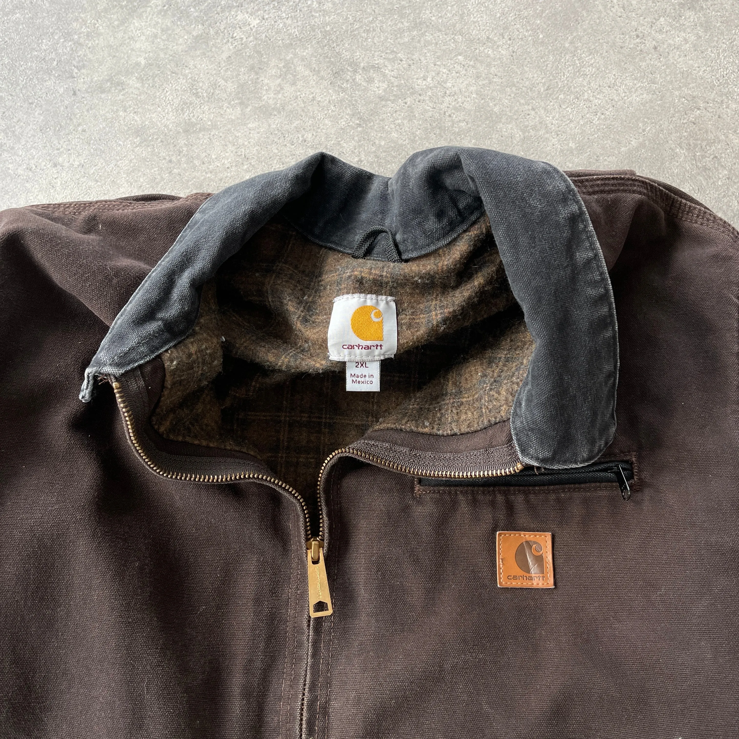 Carhartt 2015 heavyweight blanket lined Detroit jacket (XL)