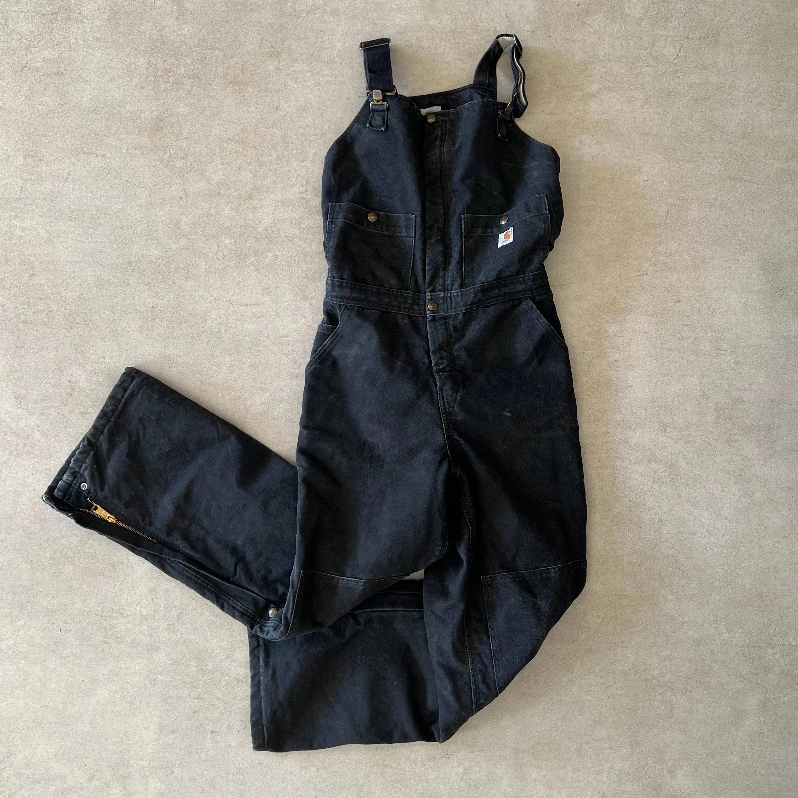 Carhartt Black Overalls - M