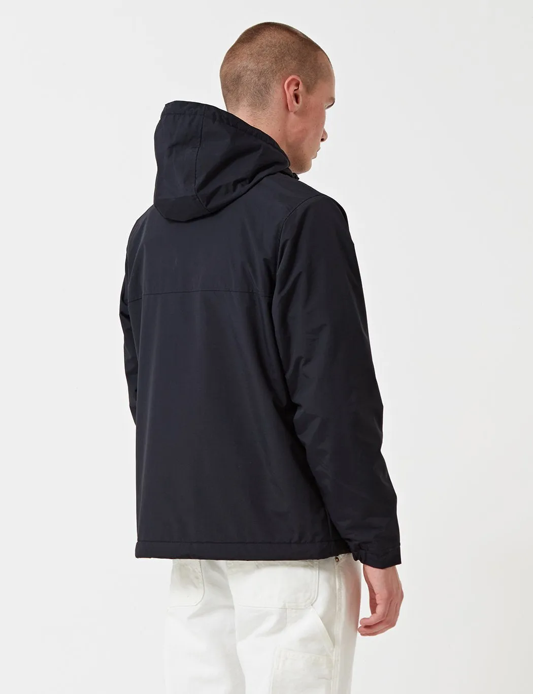 Carhartt-WIP Nimbus Half-Zip Jacket (Fleece Lined) - Dark Navy Blue