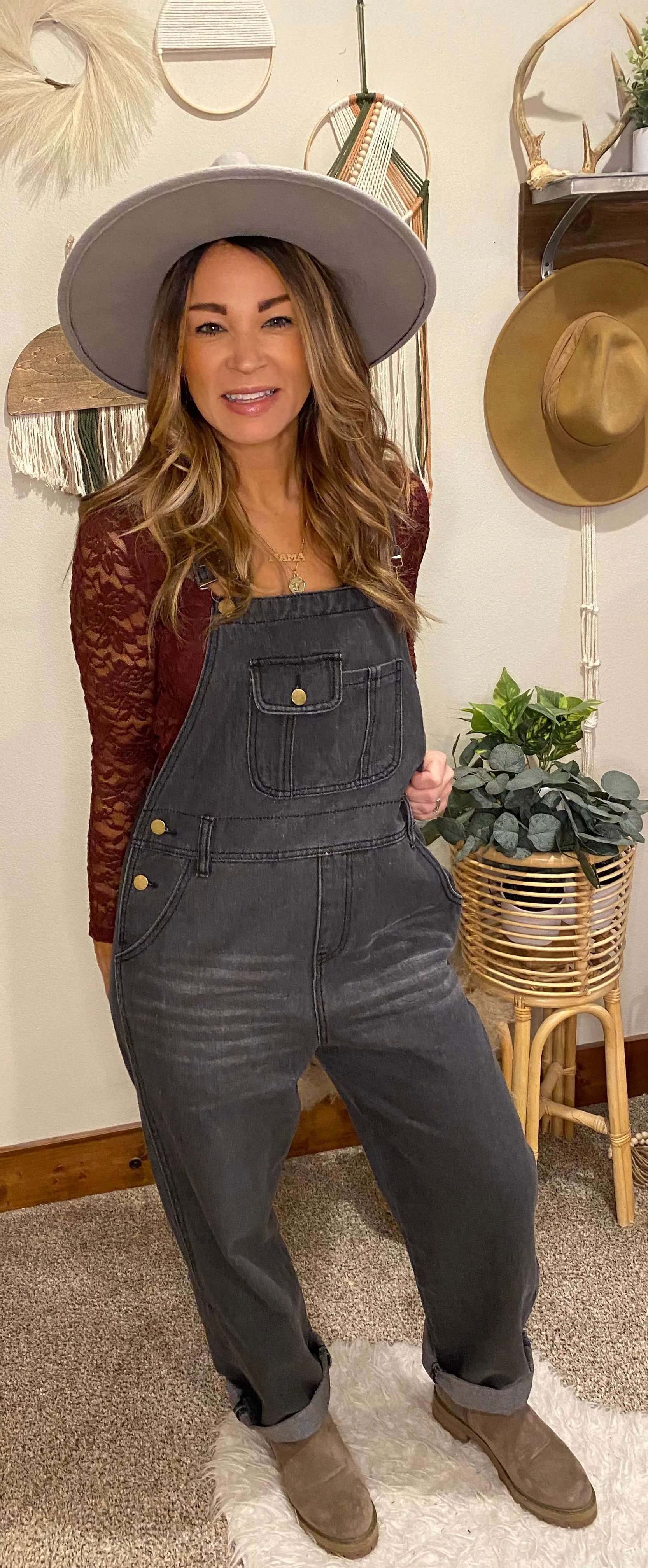 Charlie denim overalls