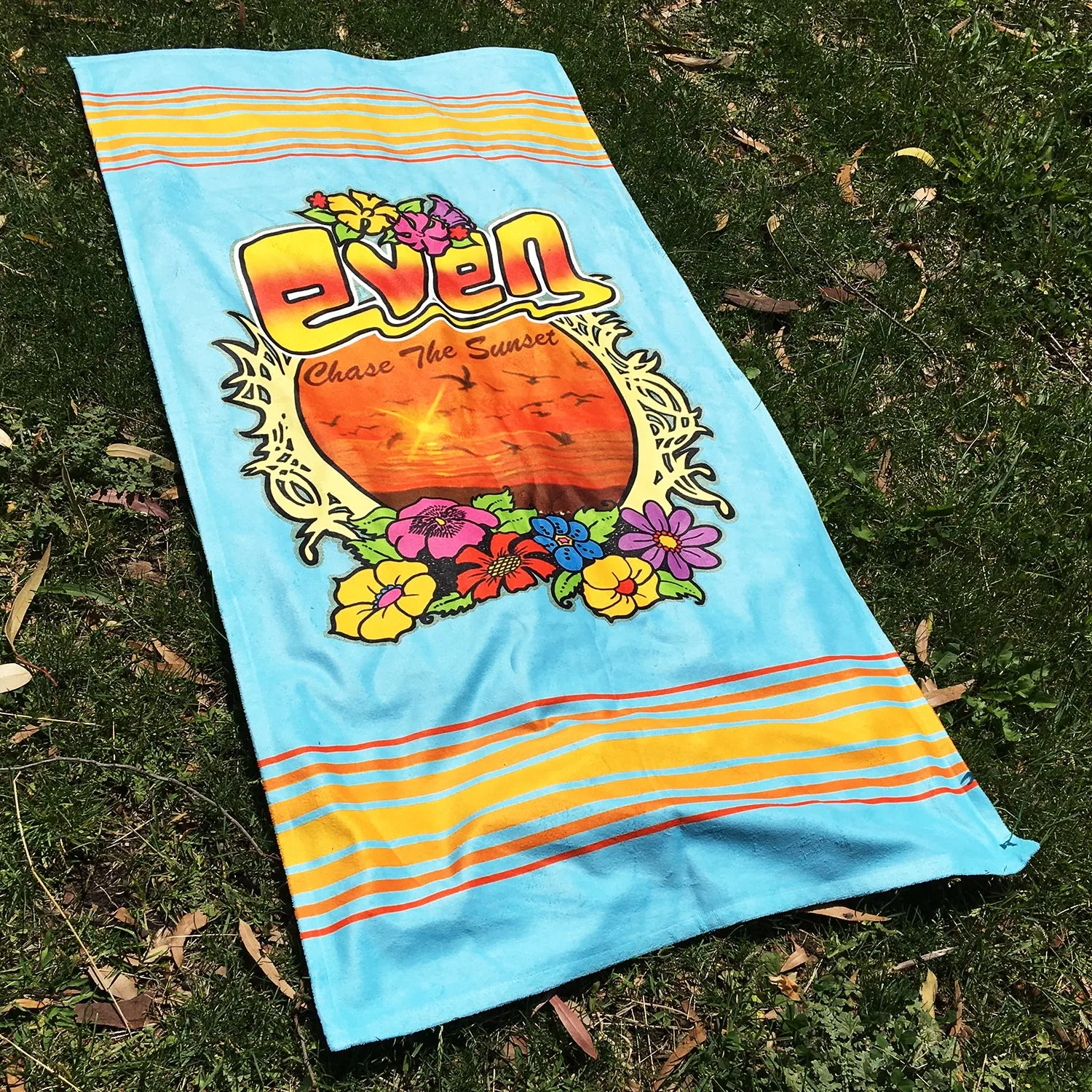 Chase the Sunset Beach Towel