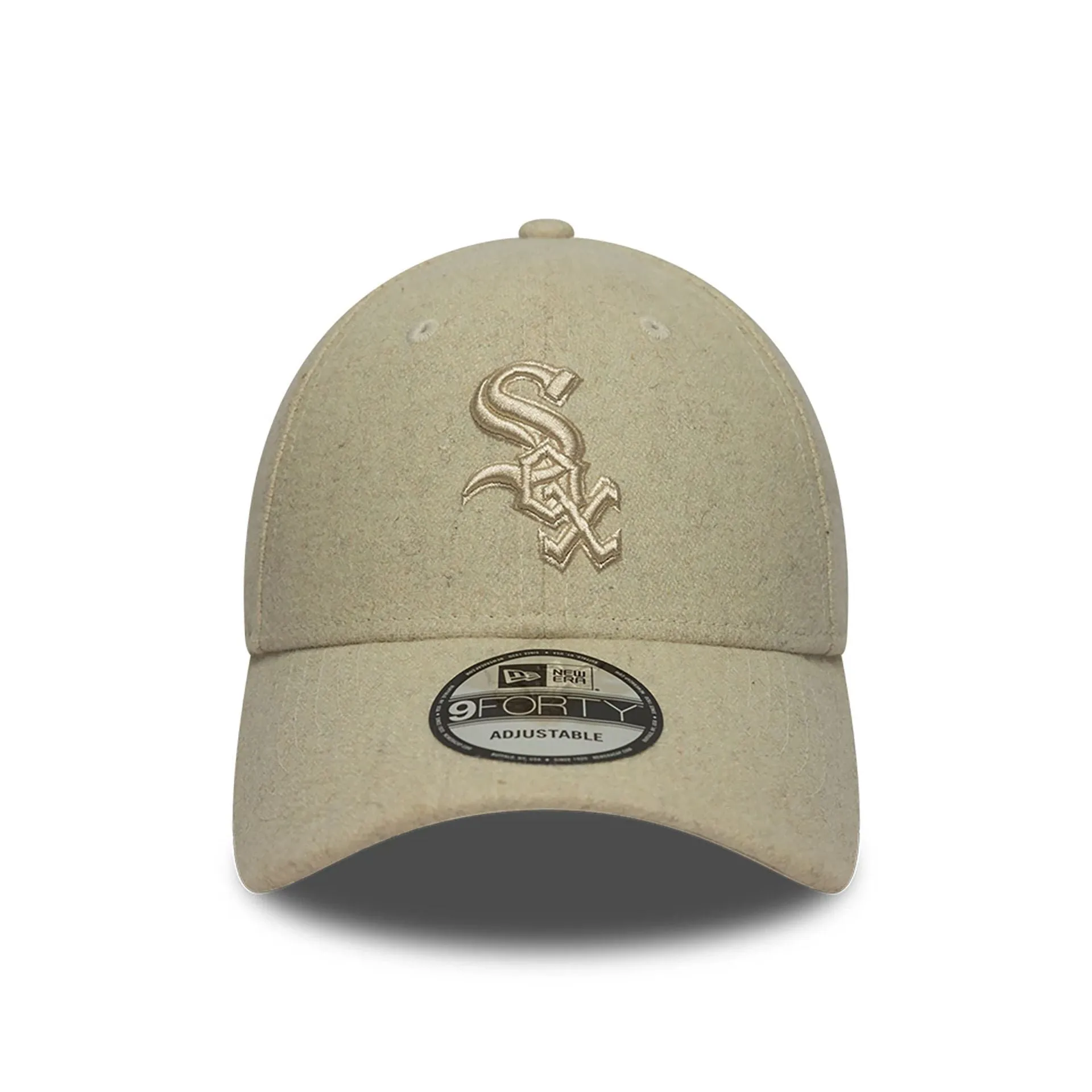 Chicago White Sox Melton Light Beige 9FORTY Adjustable Cap