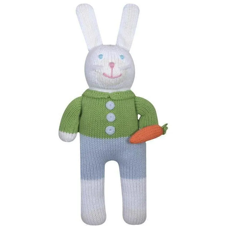 Collin the Bunny Knit Rattle