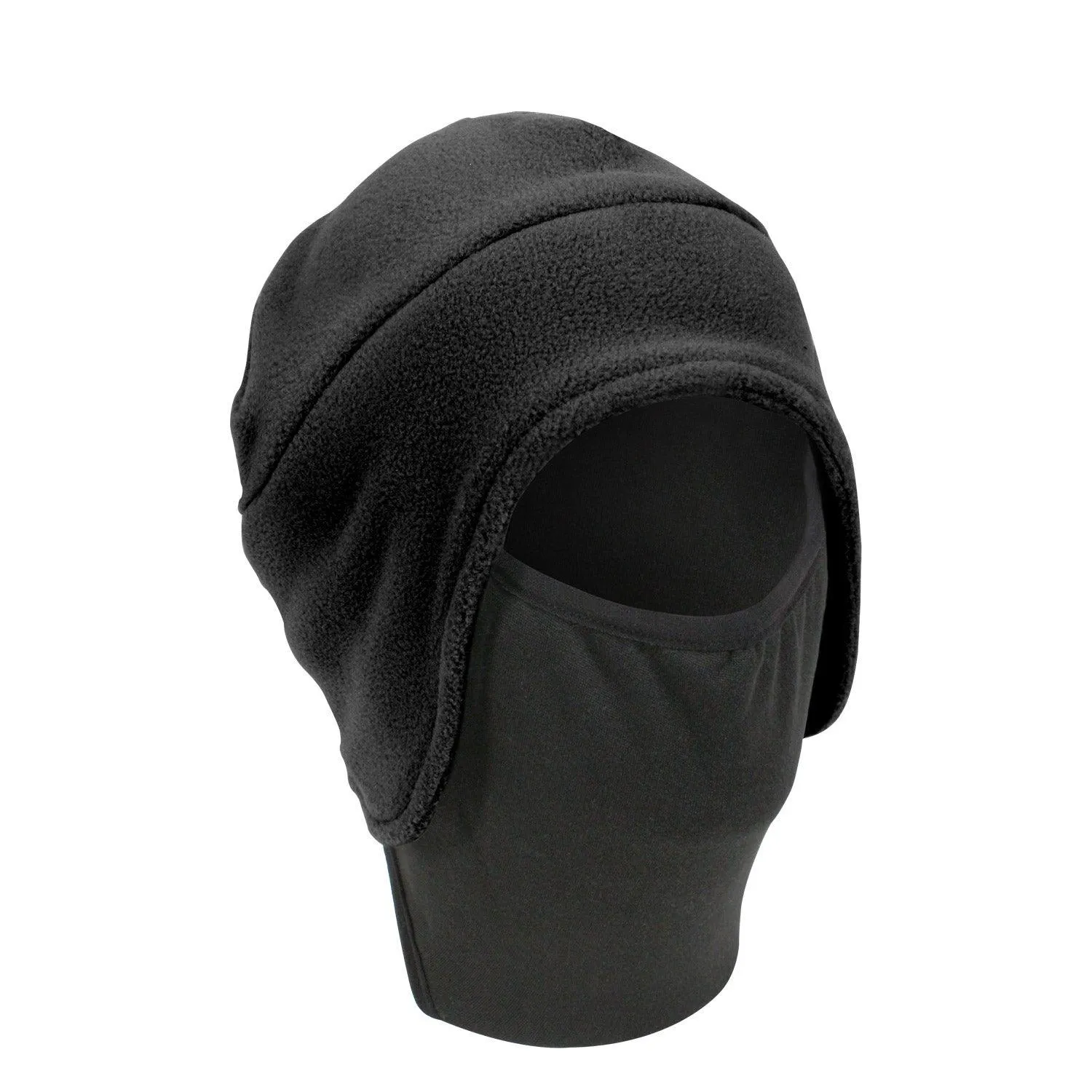 Convertible Fleece Cap With Poly Facemask