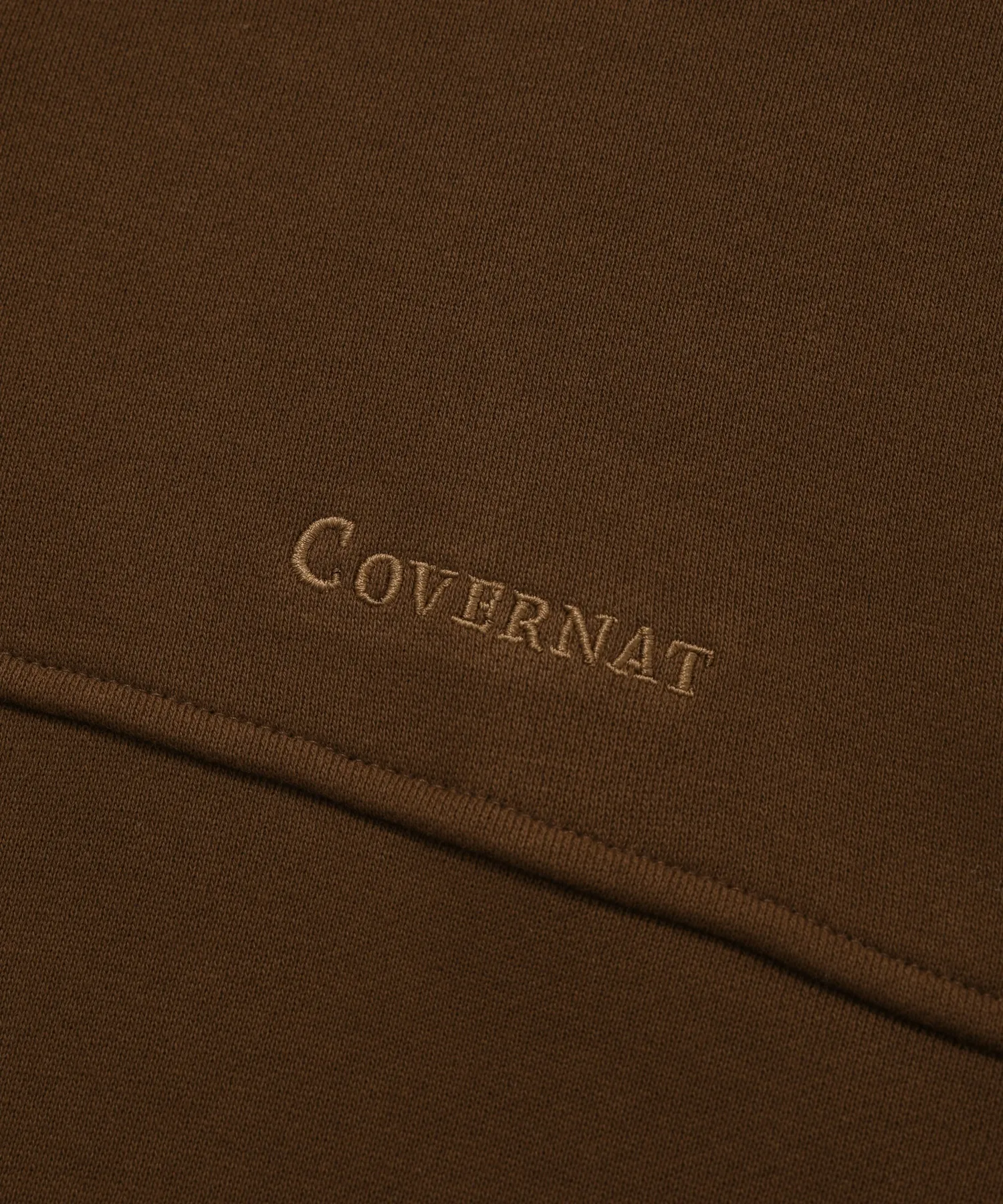 COVERNAT  |[COVERNAT]★Authentic Half Button-Up Sweatshirt