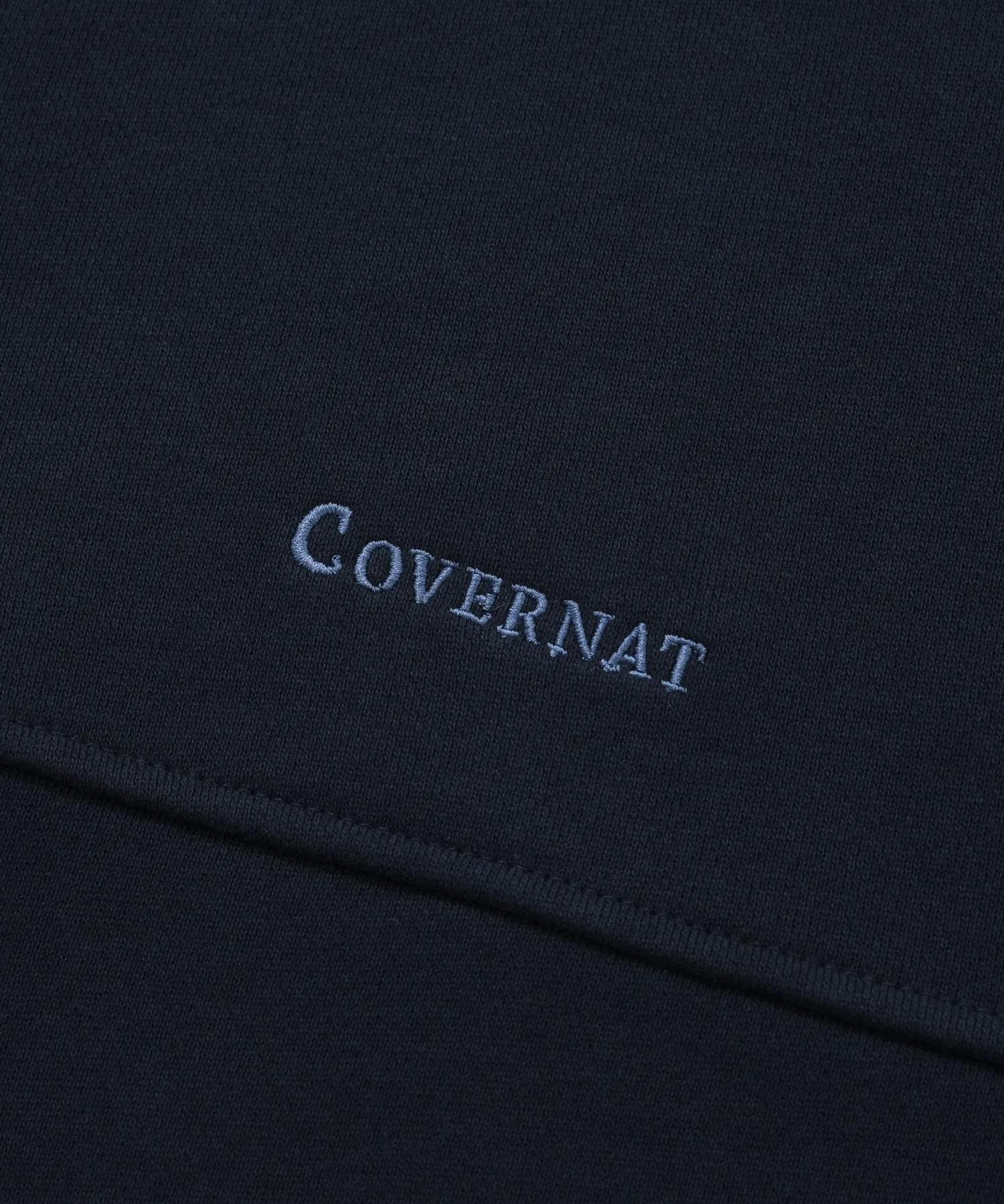 COVERNAT  |[COVERNAT]★Authentic Half Button-Up Sweatshirt