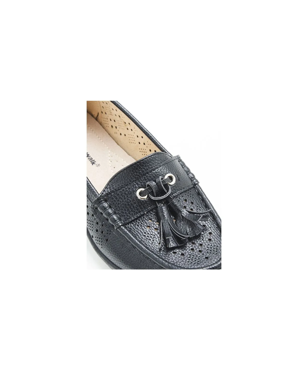 Cushion-walk tassel trim Moccasin