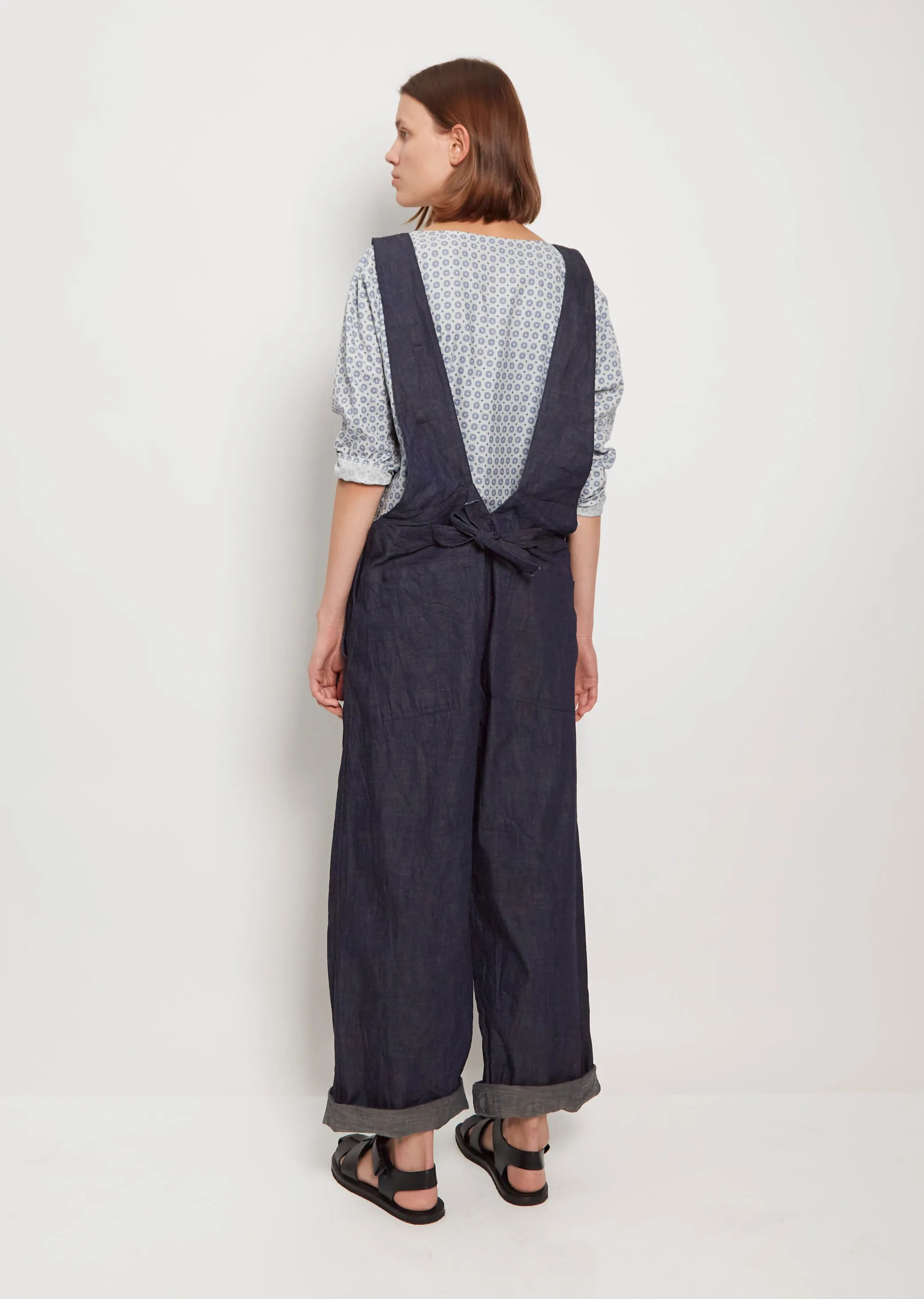 Denim Carpenter Overalls