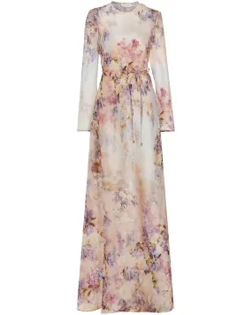 Dreamy Floral Luminosity Slip Dress