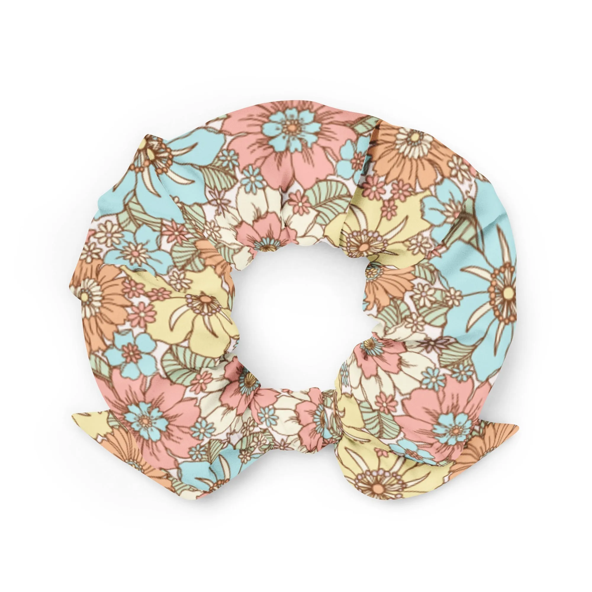 ECO SCRUNCHIE - SUNSET GARDEN