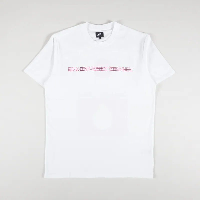 Edwin Sunset FM T Shirt White