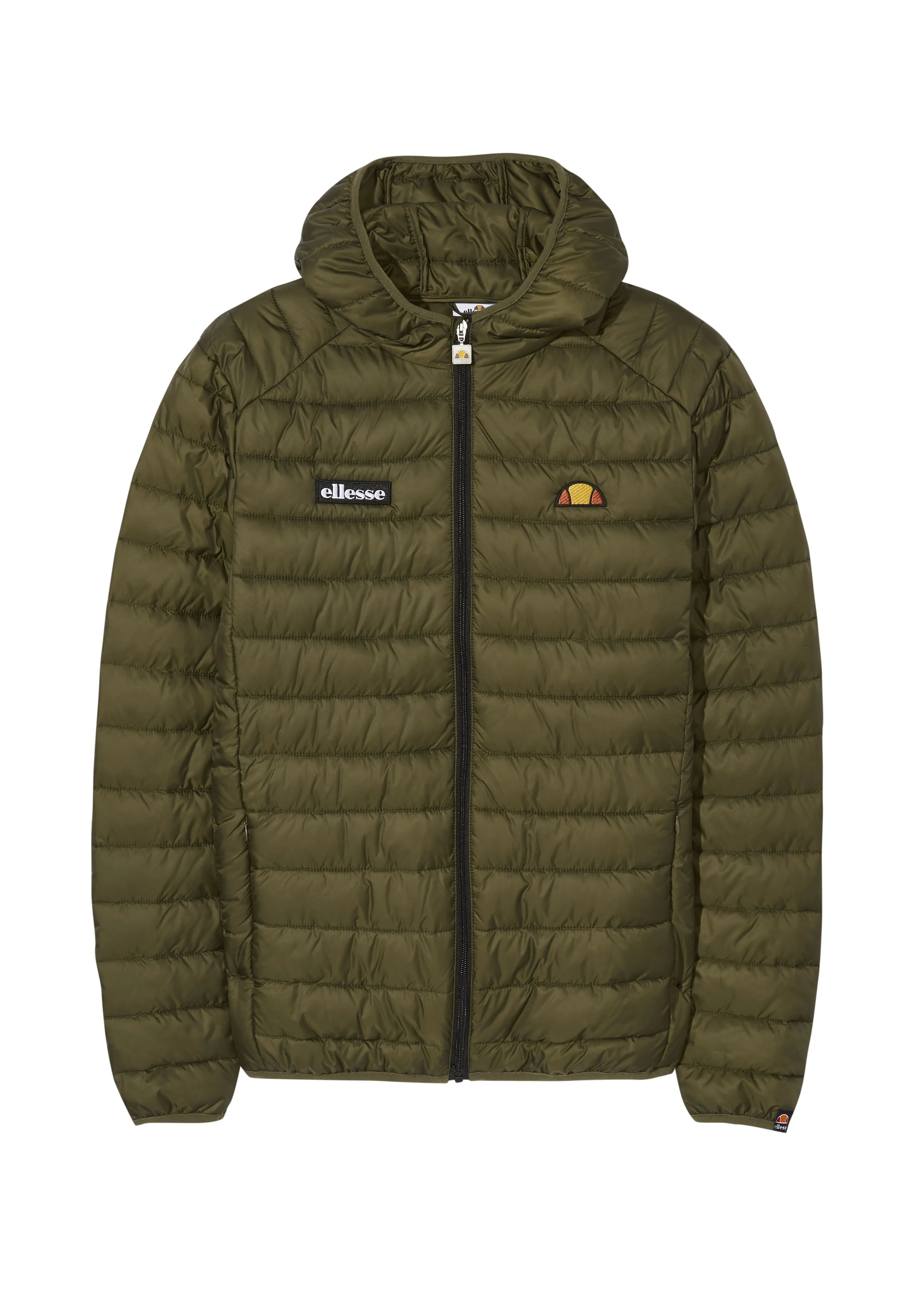 Ellesse Lombardy Padded Hooded Jacket Khaki