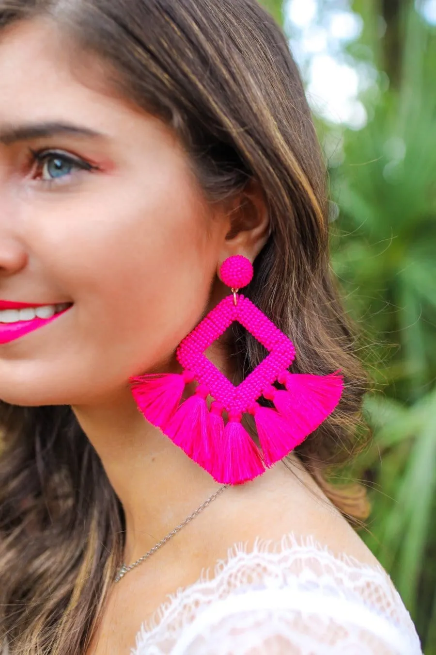 Ellie Fringe Drop Earrings