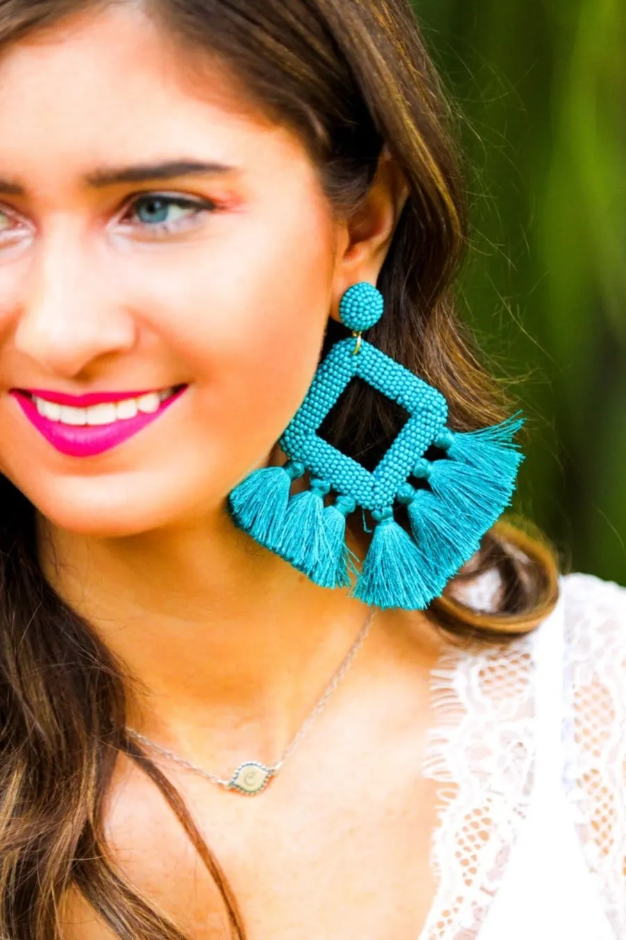 Ellie Fringe Drop Earrings