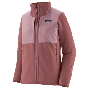 Fleece Patagonia ---W's R2 Crossstrata Jkt Dulse Mauve